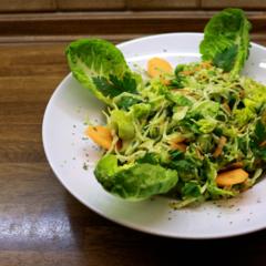 Cabbage - carrot - pineapple - salad