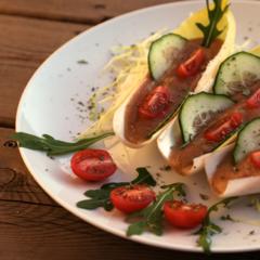 Chicory - arugula - cabbage - boats