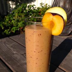 Plum - pear - banana smoothie