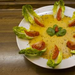 Pineapple - peppers - basil - soup Pineapple - peppers - basil - soup