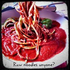 Raw noodles anyone? ^_^